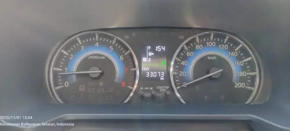 Terios R manual odometer 33rb