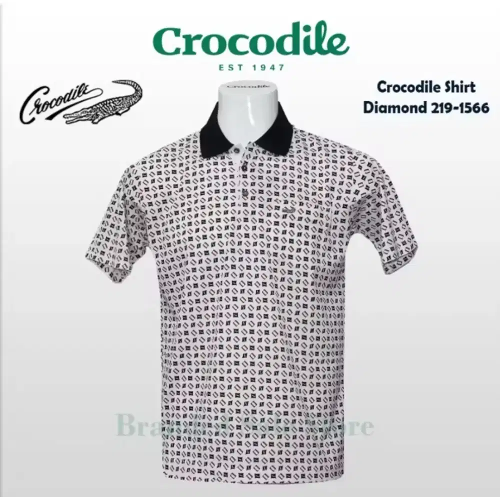 Polo Shirt Crocodile Diamond