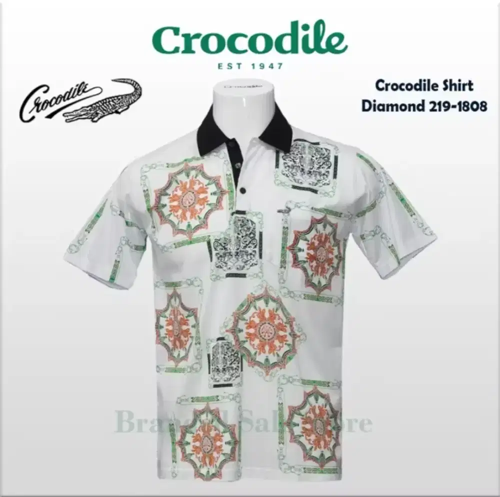 Polo Shirt Crocodile Diamond