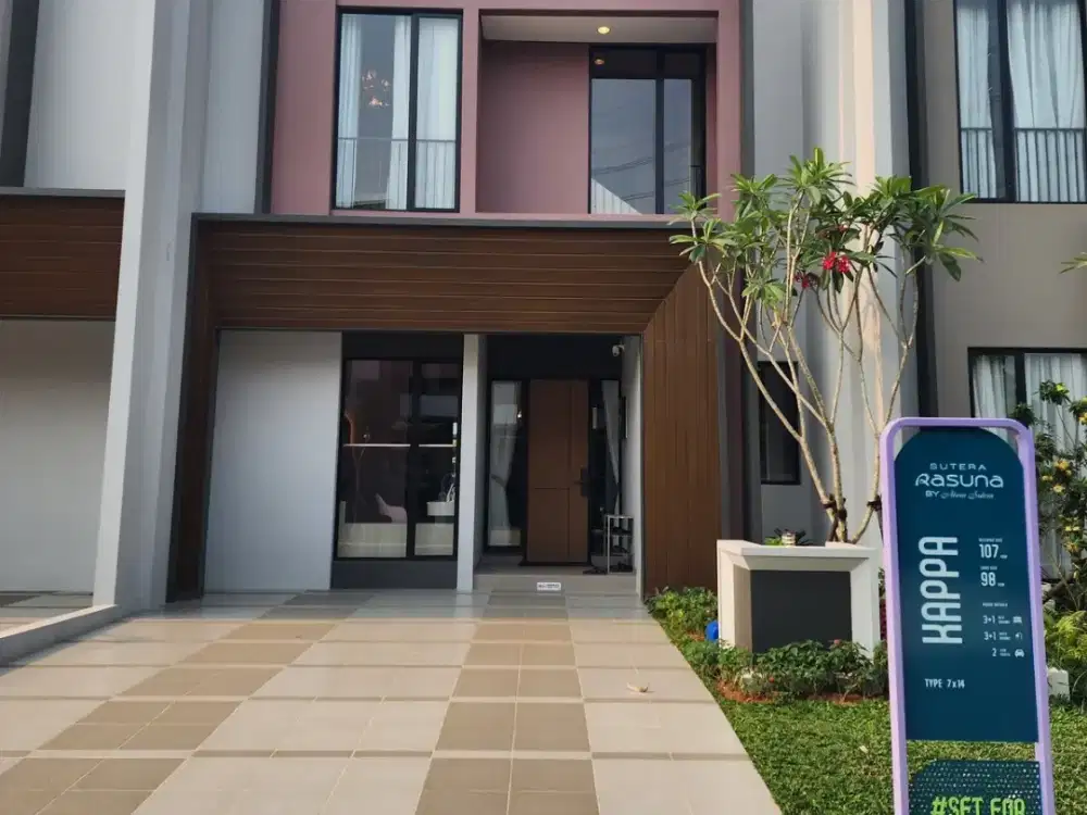 Rumah Mewah Murah Parkiran Panjang Alam Sutera 2 Dekat Salam Sutera 1