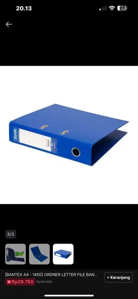 Paper file/ ordner kertas/letter file