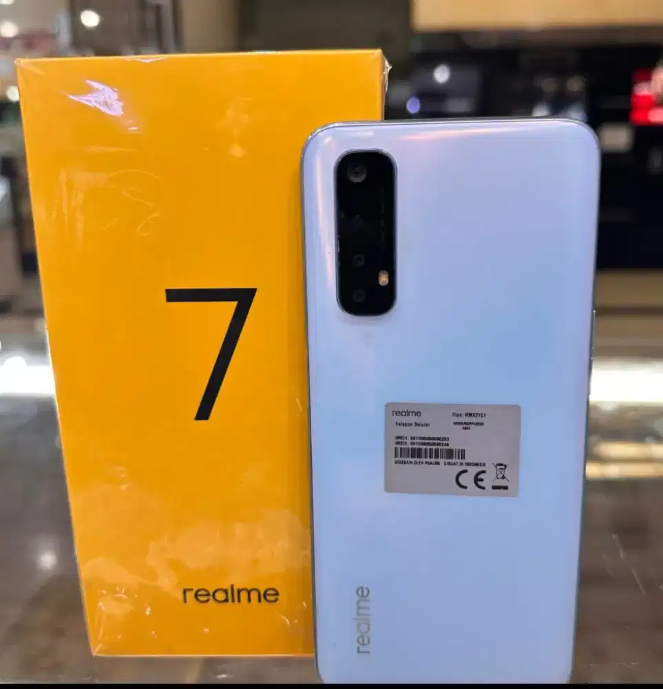 Murah hp Realme 7 8/128 nfc lkp, bs TT