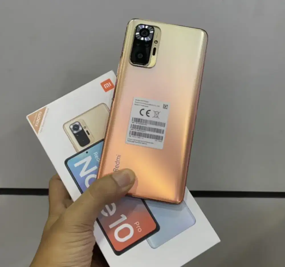 Murah hp Xiaomi Redmi Note 10 pro 8/128 lkp, bs TT