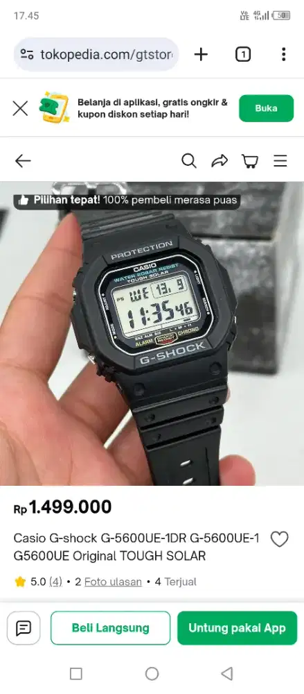 Jam tangan Casio Gshock dw5600 gx56 dw6900 gbd200 Mudman g9000 Nike 4