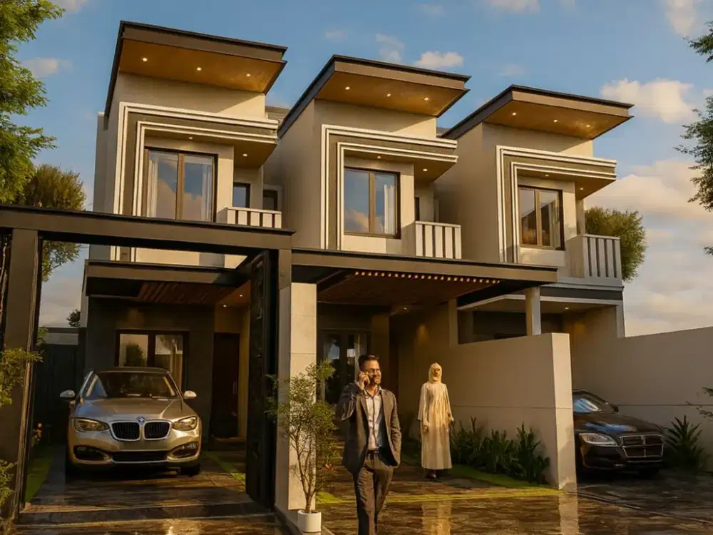 CAKEP BANGET! Rumah Mewah di Mainroad Sersan Bajuri Cihdeung Dekat Setiabudi Lembang