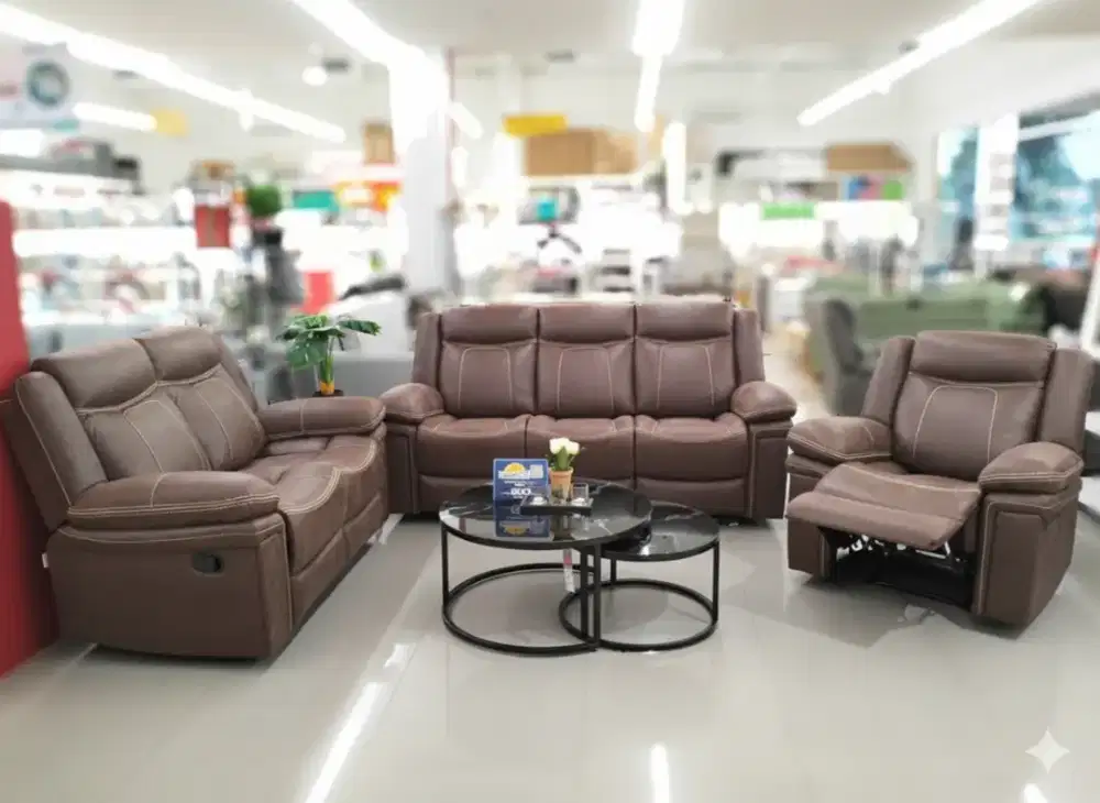 Sofa Set Reclaining Murah Promo Terbatas