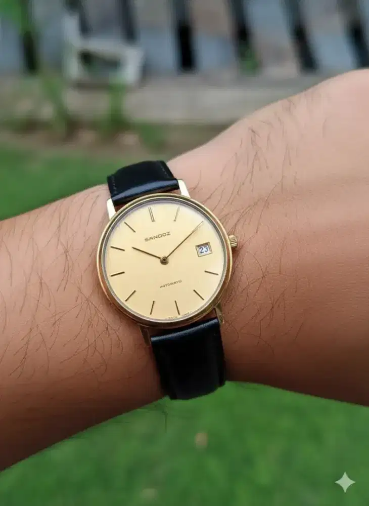 Jam tangan Sandoz Automatic Vintage