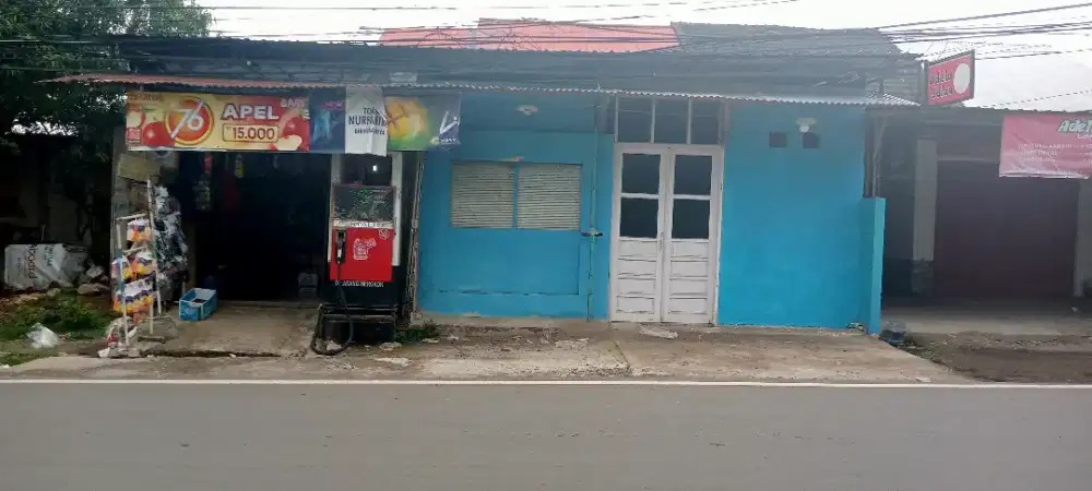 Rumah sekaligus tempat usaha (ruko)