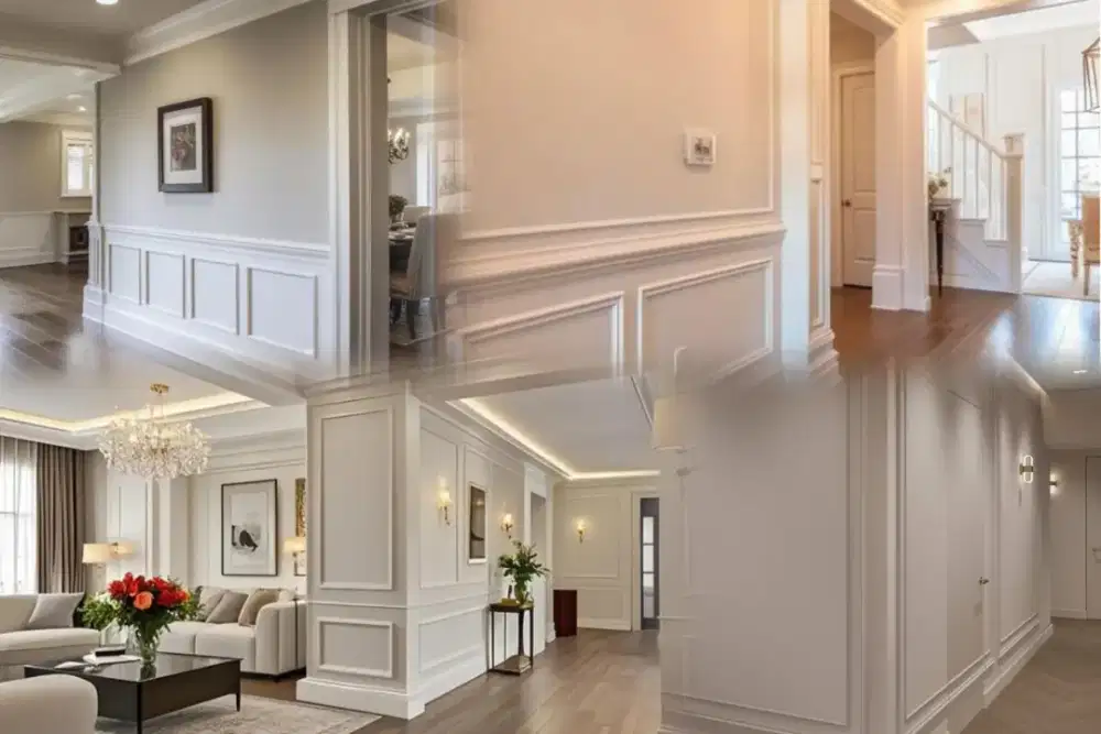 ​Sentuhan Klasik Modern: Wall Moulding Rapi, Dinding Auto Elegan!