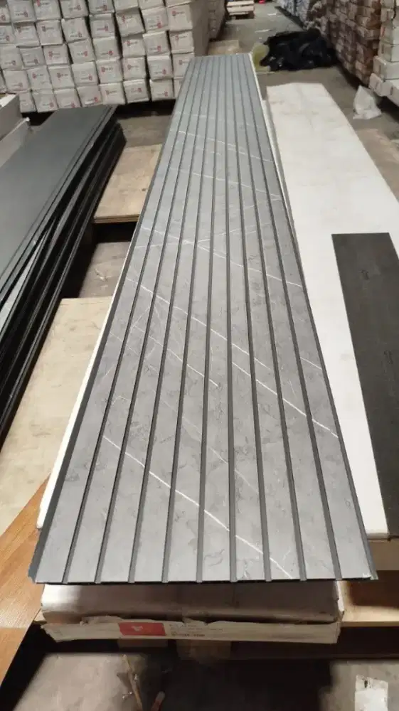 WPC 290CM X 30CM / Wall Panel PVC / Wallpanel Kisi Kisi Kayu Type AC