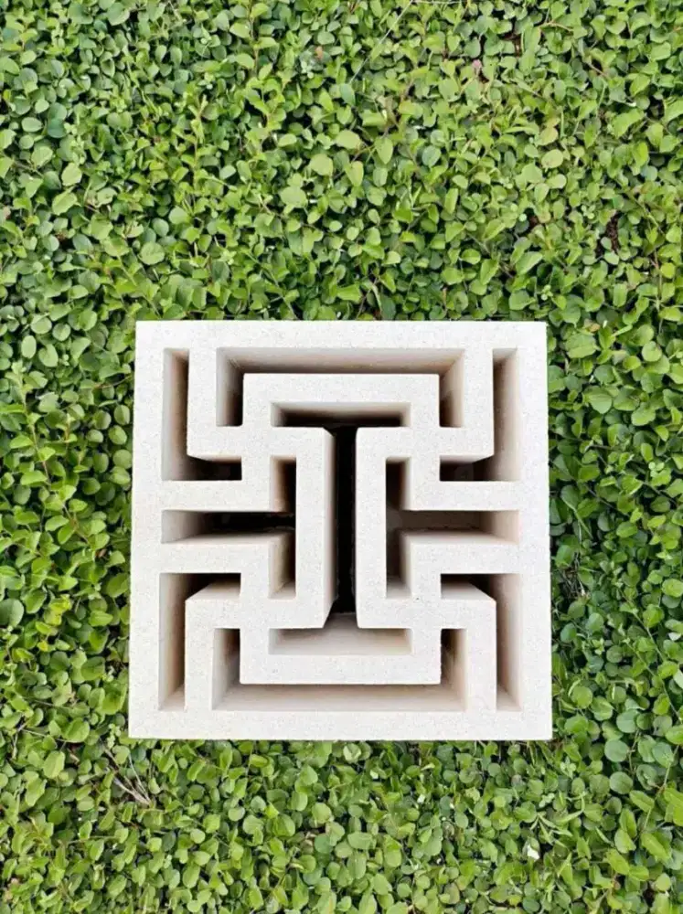 Roster beton minimalis modern