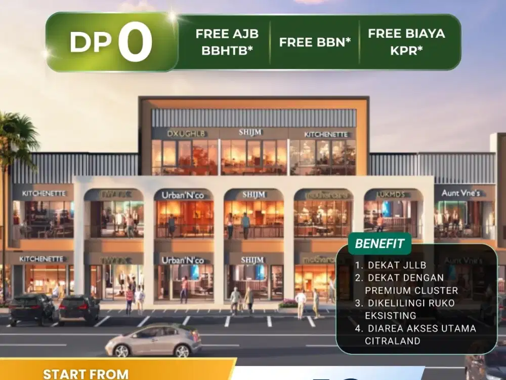 Ruko Termurah Surabaya Barat di Citraland