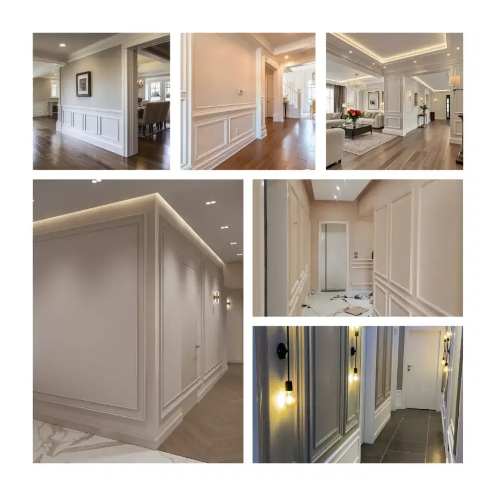 Desain Mewah Tanpa Mahal? Coba Jasa Pasang Wall Moulding Kami!