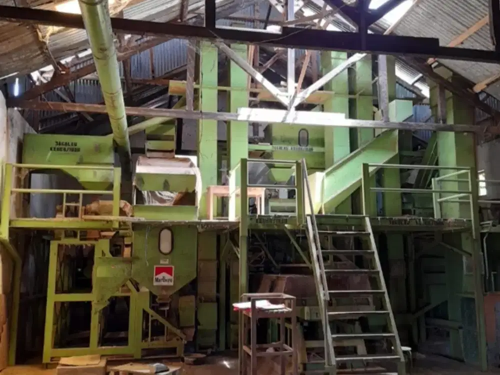 Dijual Gudang Selep Beras Pabrik Bondowoso Jawa Timur