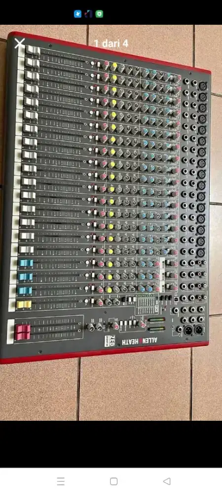 Mixer allen heath zed 22 fx original