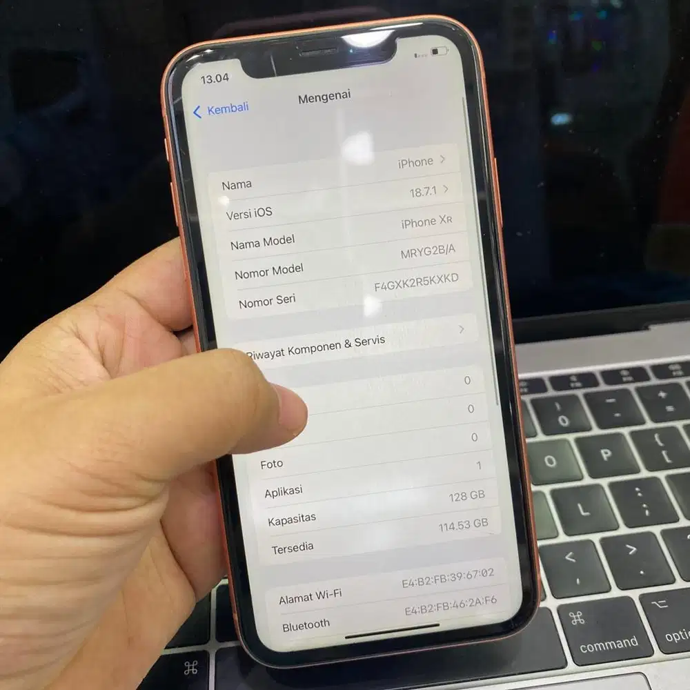 Jual iphone xr 128gb wifi only bukan bypas