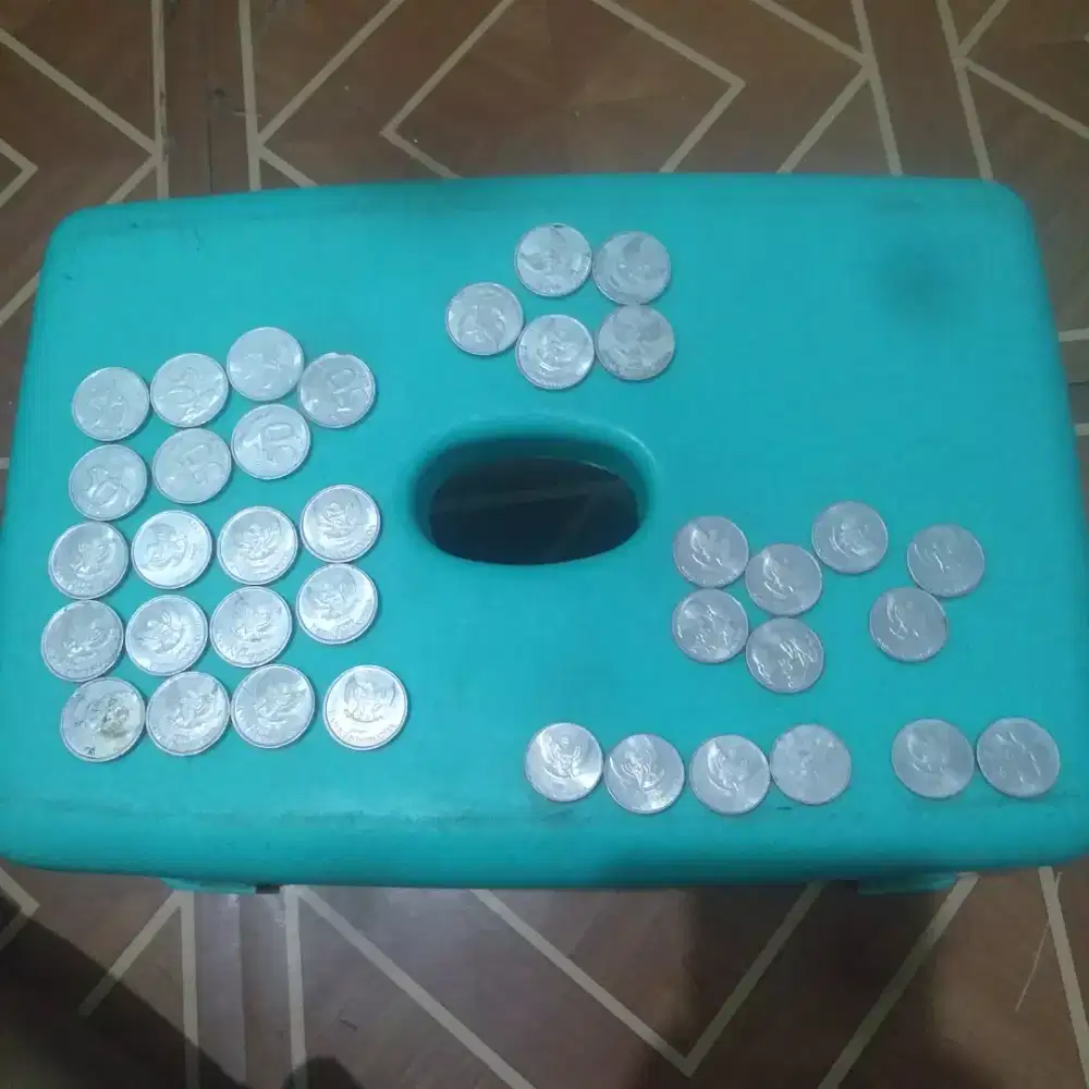 Ambil semua Uang koin kuno, Rp50 & Rp25