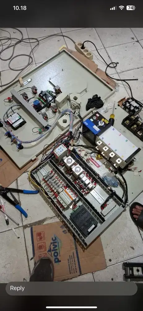 Panel Listrik ATS AMF & Genset