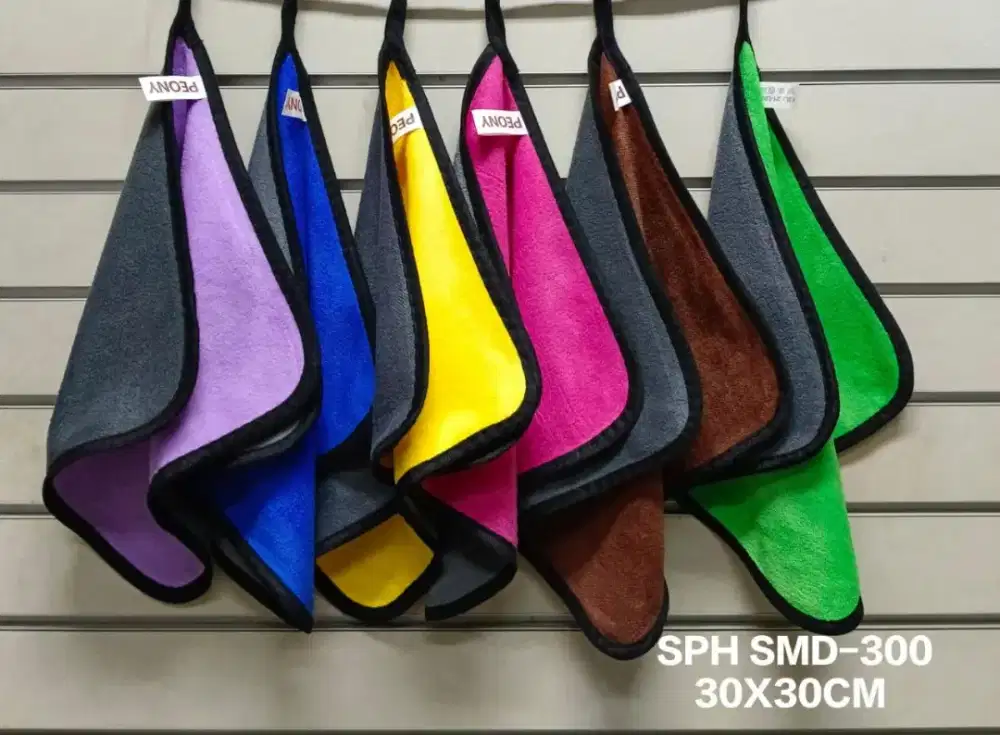 Lap Microfiber Premium 30x30 cm Serbaguna Dan Lembut