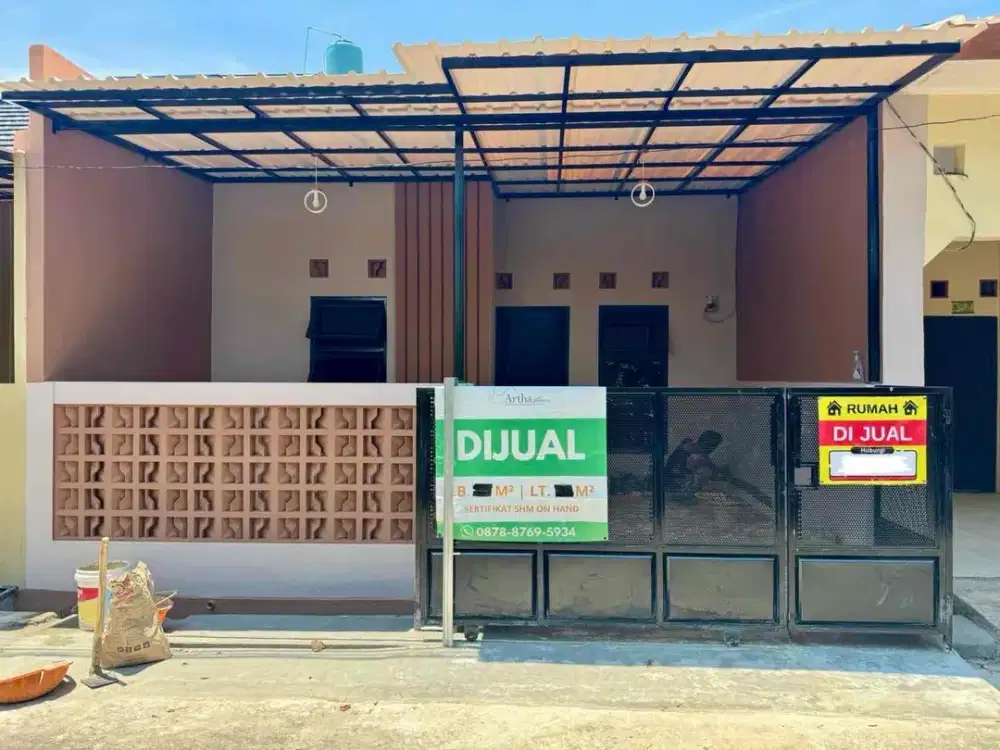 RUMAH BARU 500 JUTAAN DP FLEKSIBEL, 5 MENIT STASIUN CISAUK