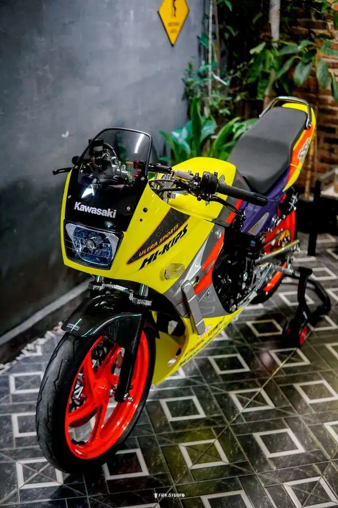 Ninja SSR Basic Ninja J KIS 2002 (Yellow) Full Spek Restorasi dari 0