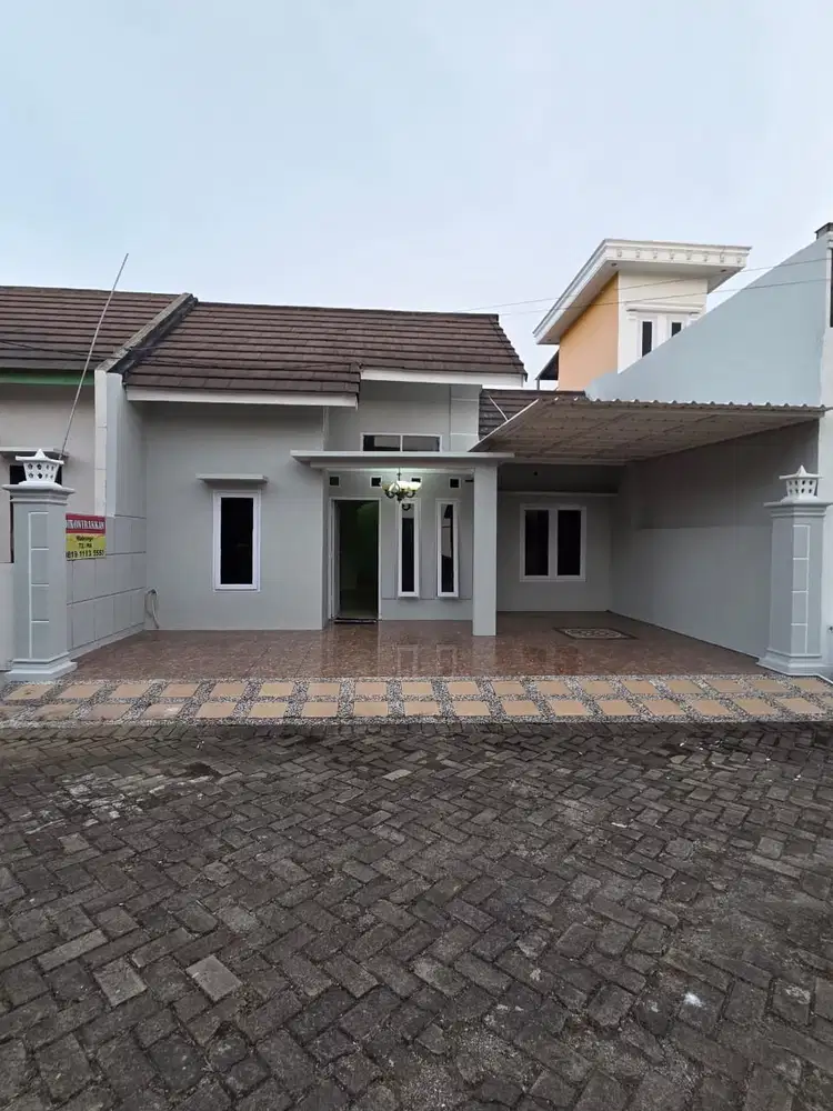 Dikontrakkan rumah baru berlokasi strategis di tengah kota serang