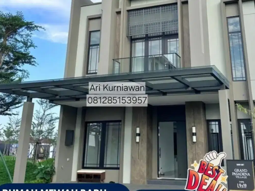 Grand Pasadena Village Tipe (9X19) di Gading Serpong 5man dp 5% 3x
