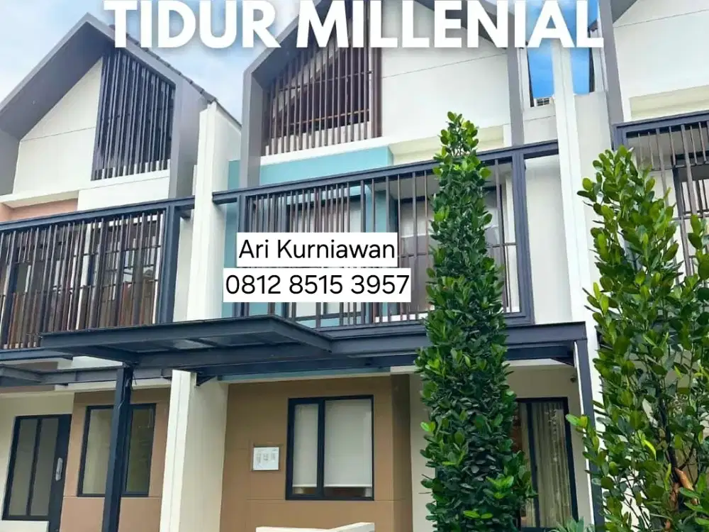Rumah worthed 3lantai limited! Siap huni Cluster Leonora Summarecon
