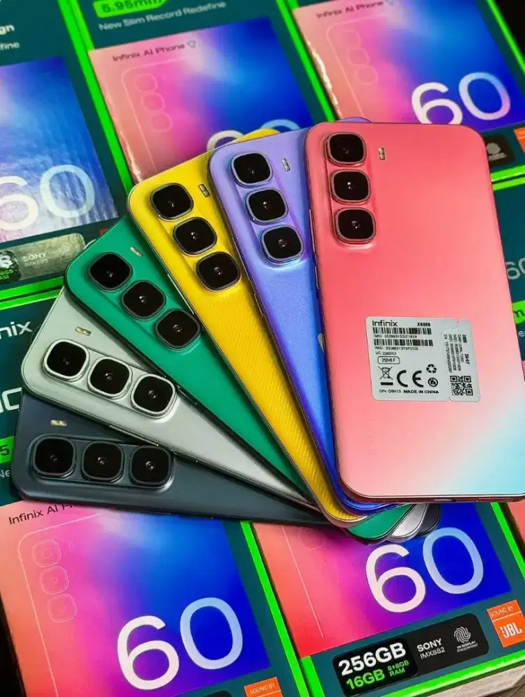 Infinix Hot 60 Pro+ BARU Layar Lengkung mewah