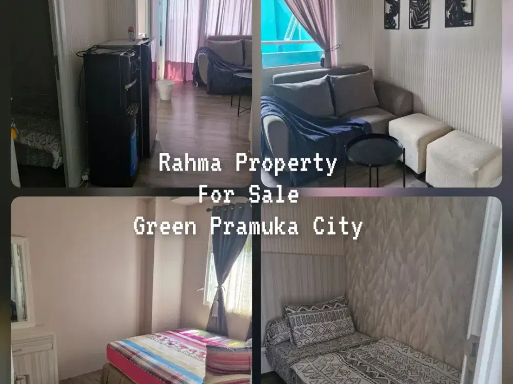 Jual Unit2 MURAH Tower Mall 2Br Furnish Inc B Peralihan Green Pramuka City
