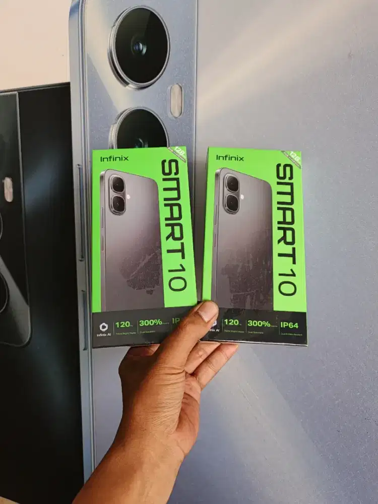 Infinix Smart 10 4+4/128 Garansi resmi 1thn