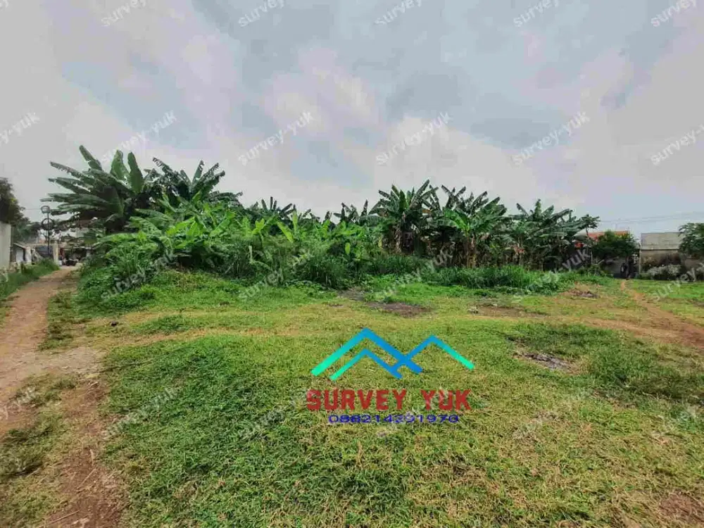 Tanah luas 3500 m2 akses Mobil Strategis bebas banjir