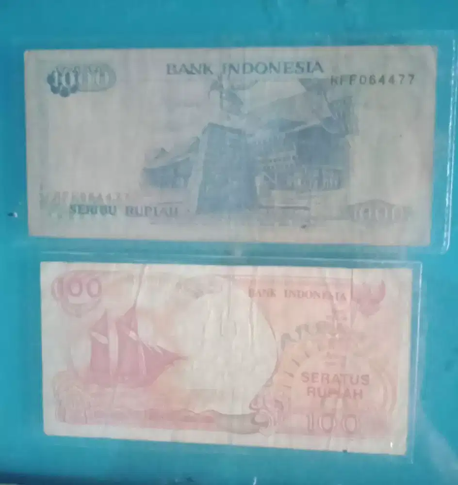 Uang seratus dan seribu lama