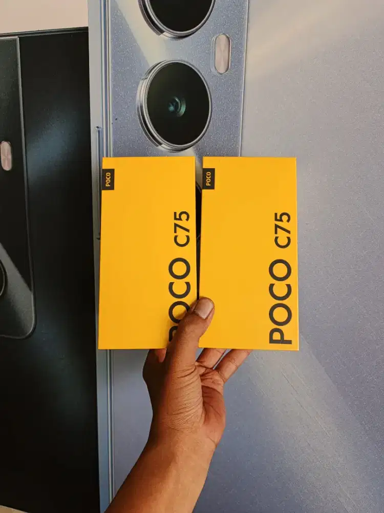 Poco C75 NFC 6+6/128 Garansi resmi 15bln