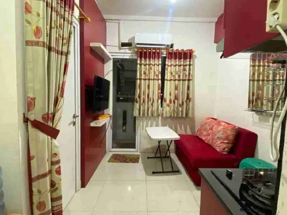 Apartemen Green Pramuka Tower Mall Orchid Full Furnish Jual Cepat