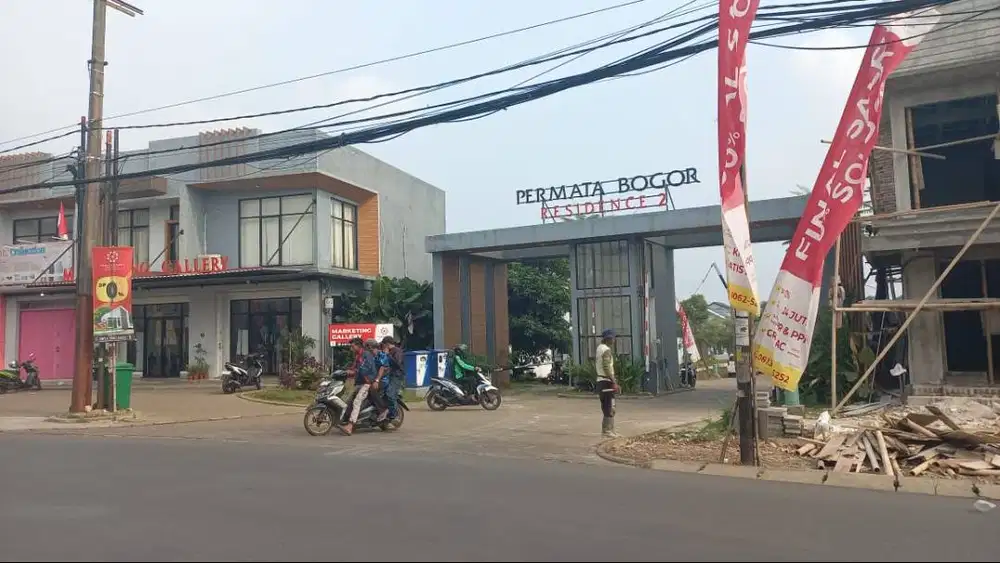 DIKONTRAKKAN RUMAH BARU DI PERMATA BOGOR RESIDENCE 2, DEKAT STASIUN