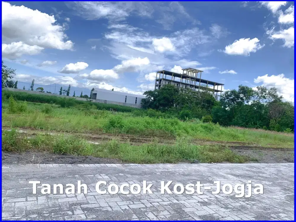 Tanah Dalam Ring Road Dekat TVRI Jogja, Trihanggo, SHM Terjamin