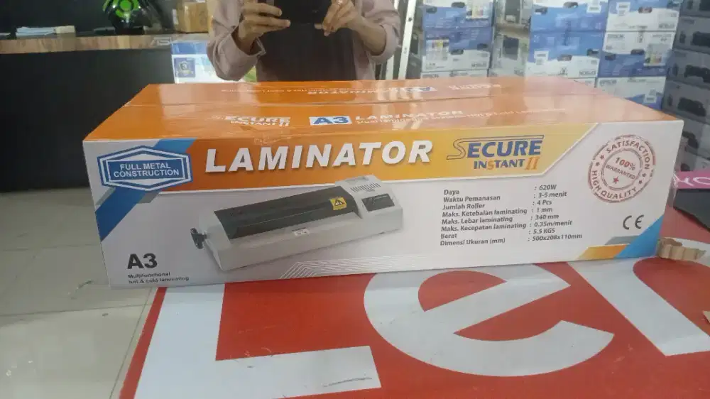 MESIN LAMINATING SECURE INSTANT II