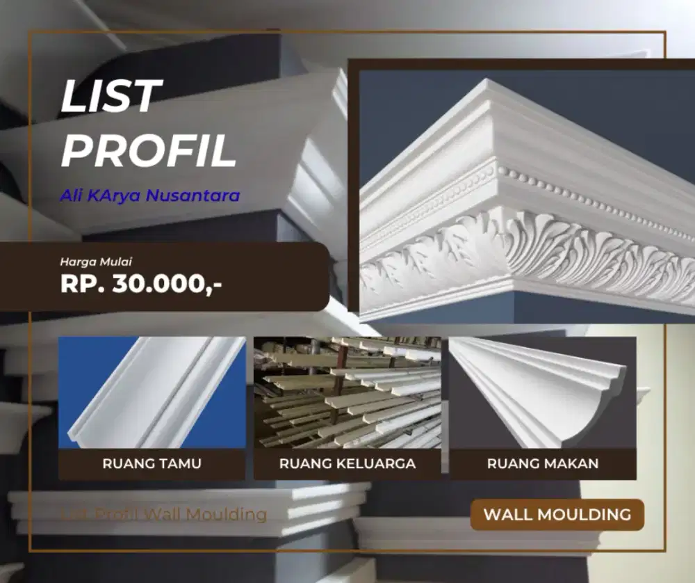 Jasa Pasang List Gypsum Murah & Berkualitas: Terima Borongan