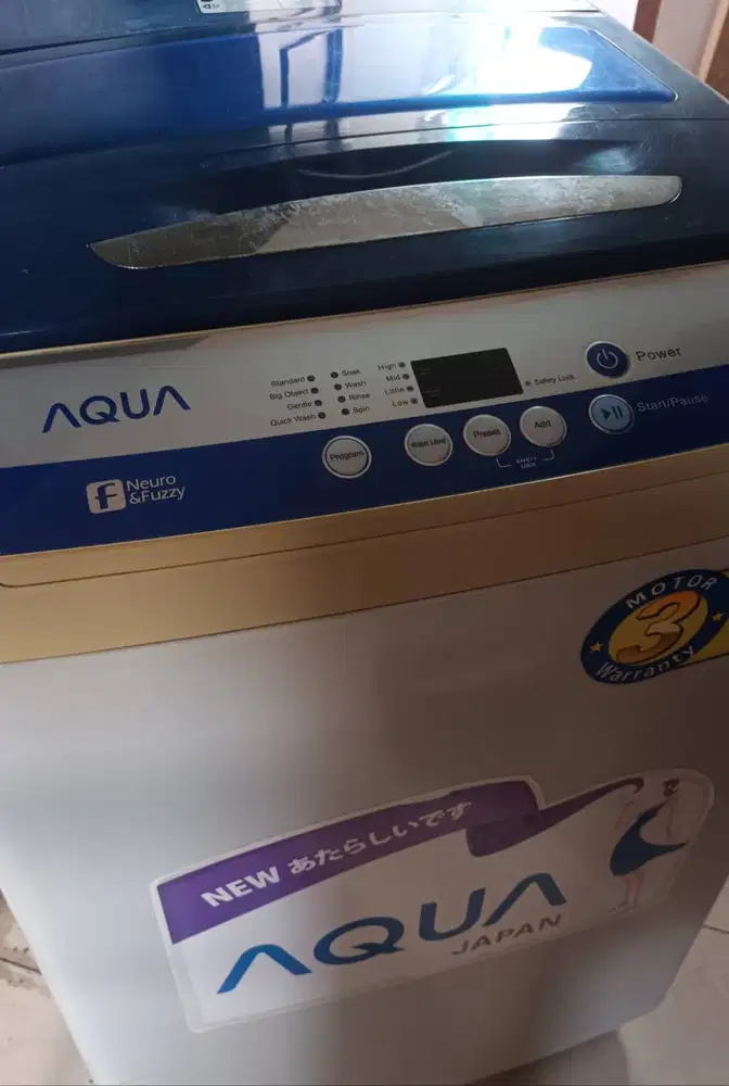 AQUA aqw99-xtf Top Loading 9Kg