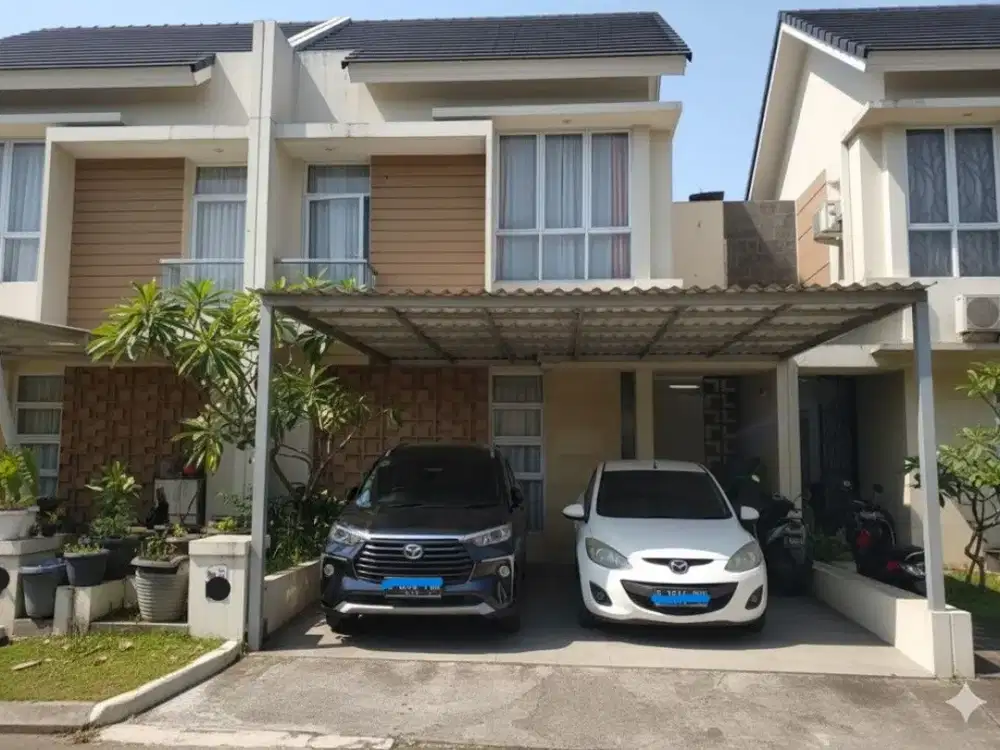 MURAH FURNISHED !! Luas 119 Rumah Cluster Grand Wisata Bekasi