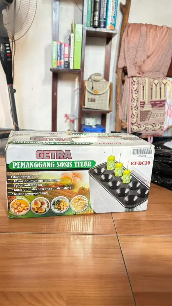 Pemanggang sosis telur