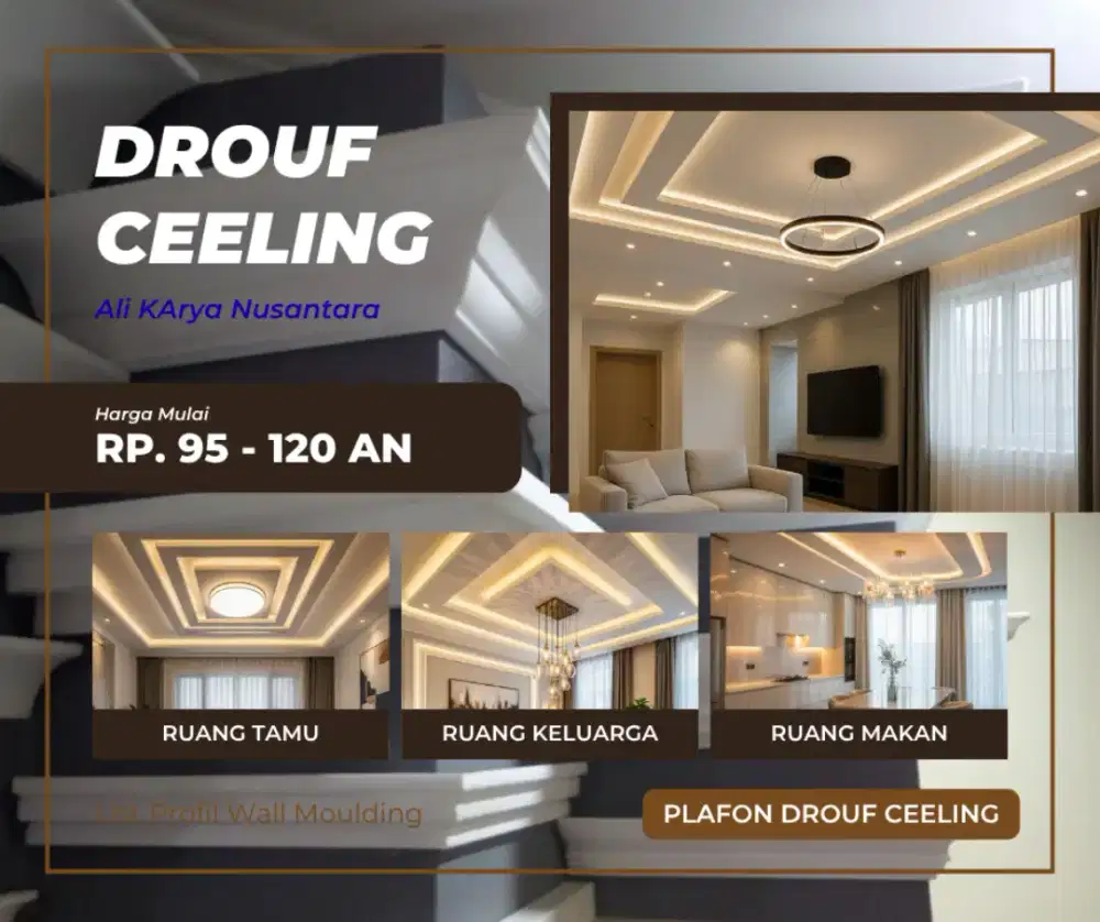 Jasa Pasang Plafon Deouf Ceeling