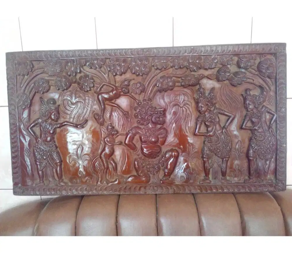 Lukisan ukir antik unu 100 tahun 10 jita