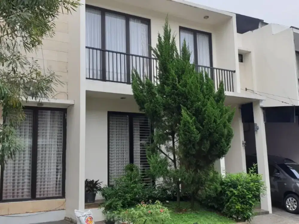 Disewakan Rumah 2 lantai dengan desain Modern di lingkungan Eksklusif dan tenang -  Harvest Residence Ciputat