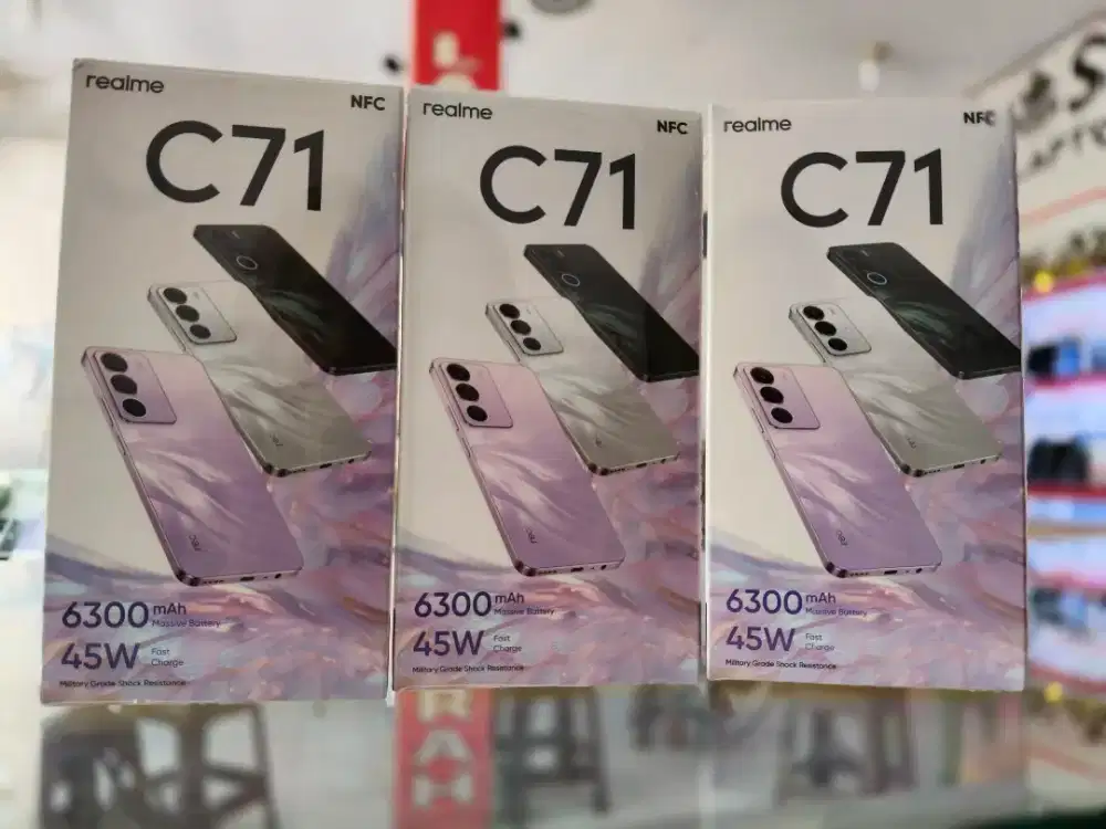 REALME C71 NFC, ORI, GARANSI 1 TAHUN