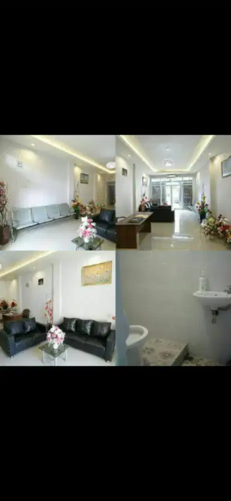 Disewakan ruko pinggir jalan, 2 lantai