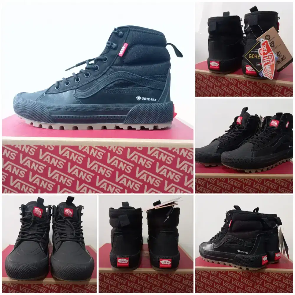 Sepatu vans sk8-Hi GTX MTE - 3 Black