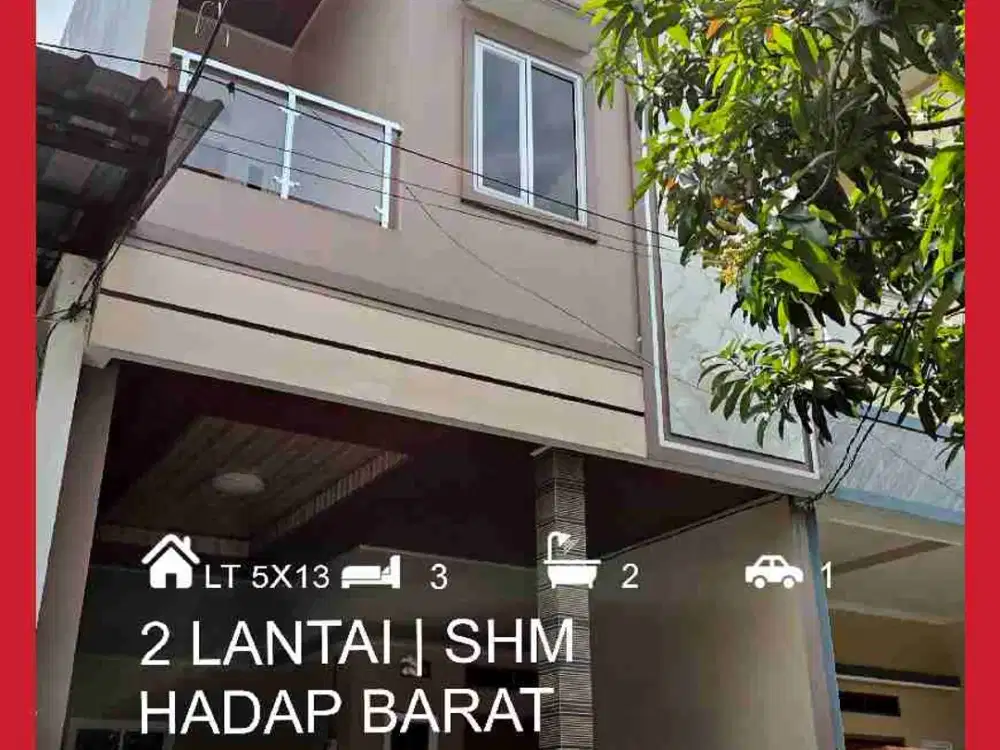 Wilson Rumah brand new row jalan besar di poris indah