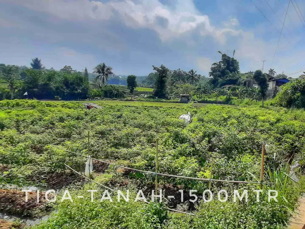 Dijual tanah matang luas pinggir jalan strategis dekat kota